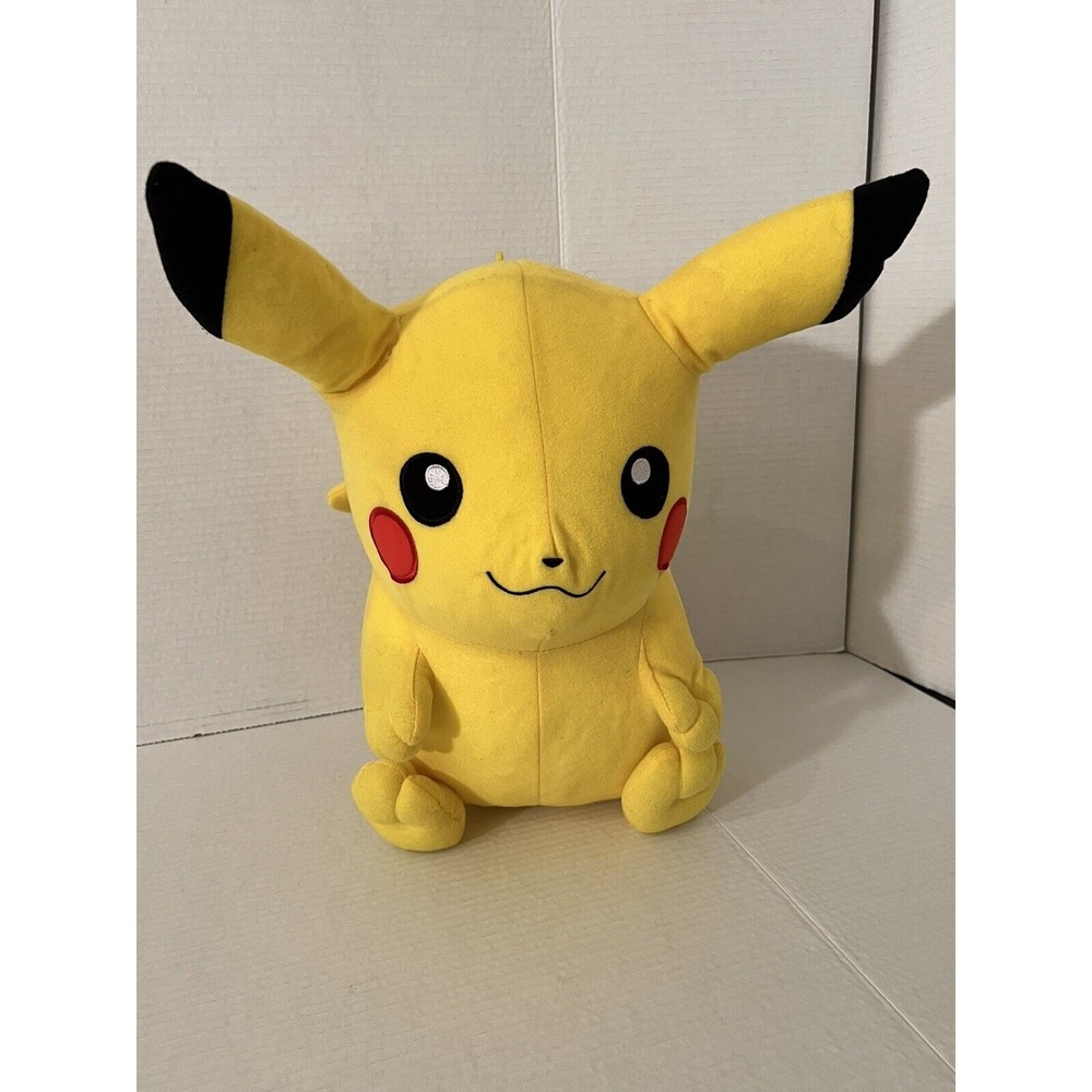 Pokemon Pikachu Toy Factory Foam‎ Plush Stuffed Character Approx. 15"